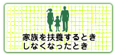 家族を扶養するとき・しなくなったとき